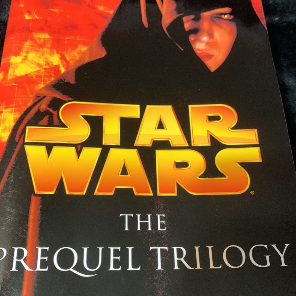 Star Wars trilogy prequel softcover book